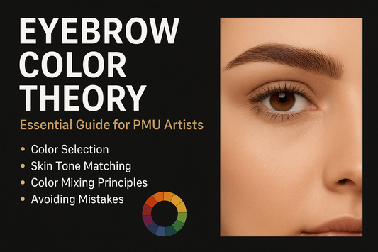 eyebrow color theory