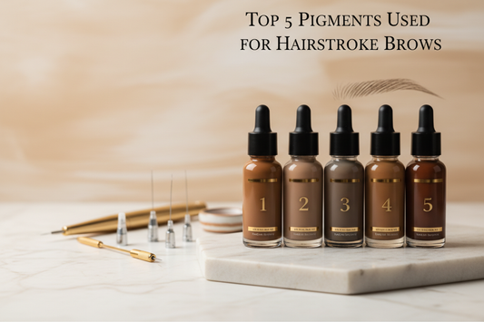 Top 5 Pigments Used for Hairstroke Brows