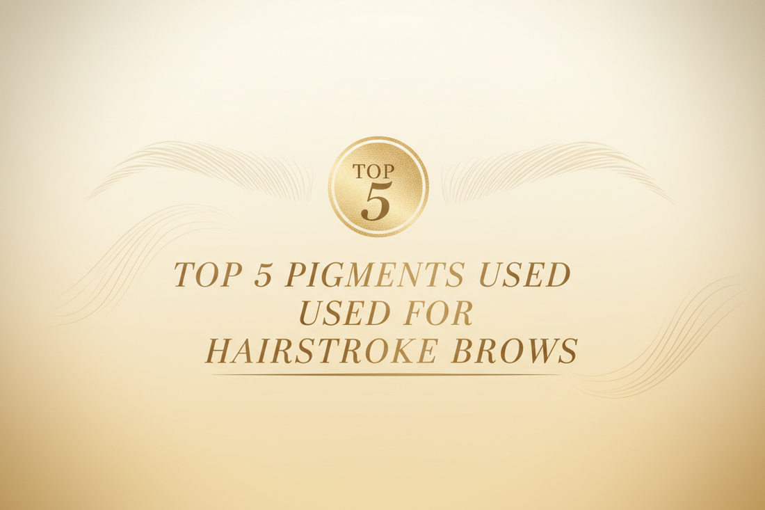 Top 5 Pigments Used for Hairstroke Brows