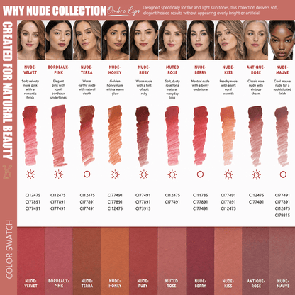 YDPMU Nude Powder Lip Pigment 6ml | PMU Lip Color