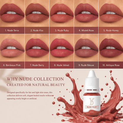 YDPMU Nude Powder Lip Pigment 6ml | PMU Lip Color