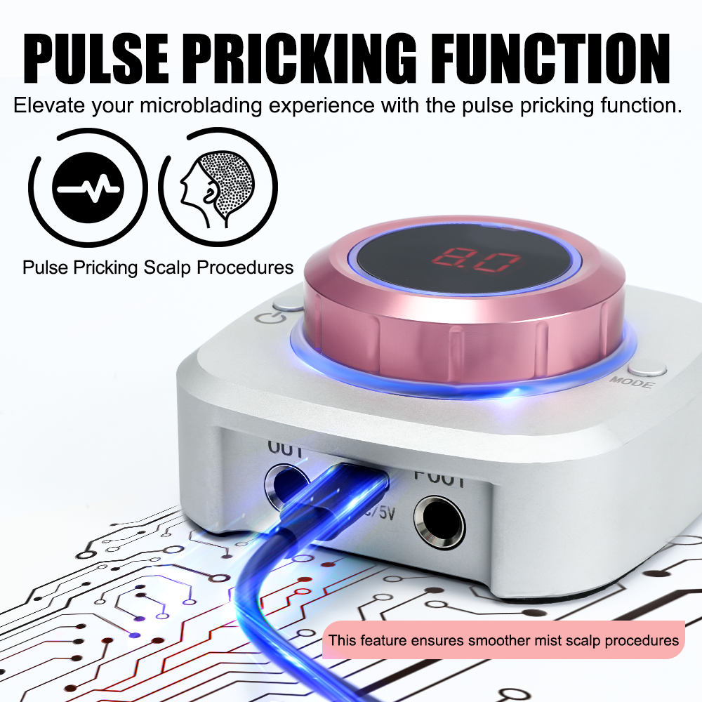 YD Inpink Machine Panel - CharmingTattooSupply
