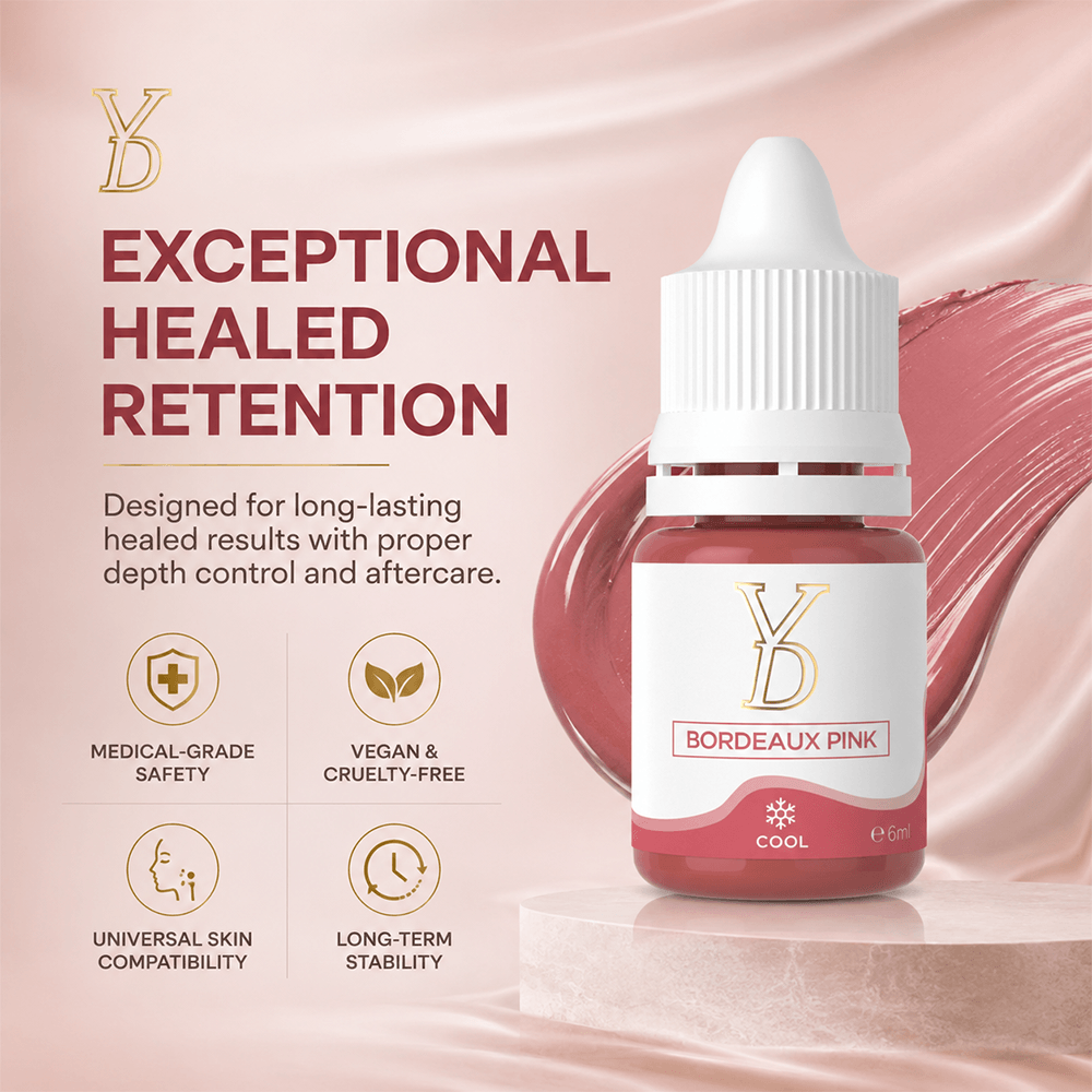 YDPMU Nude Powder Lip Pigment 6ml | PMU Lip Color