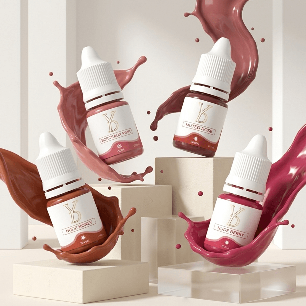 YDPMU Nude Powder Lip Pigment 6ml | PMU Lip Color