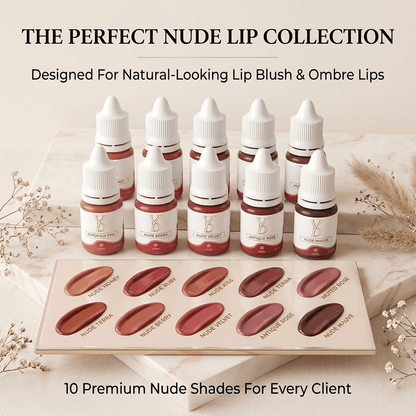 YDPMU Nude Powder Lip Pigment 6ml | PMU Lip Color