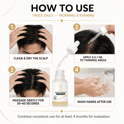 5% Minoxidil Topical Solution – YDPMU Scalp Rescue 15ml