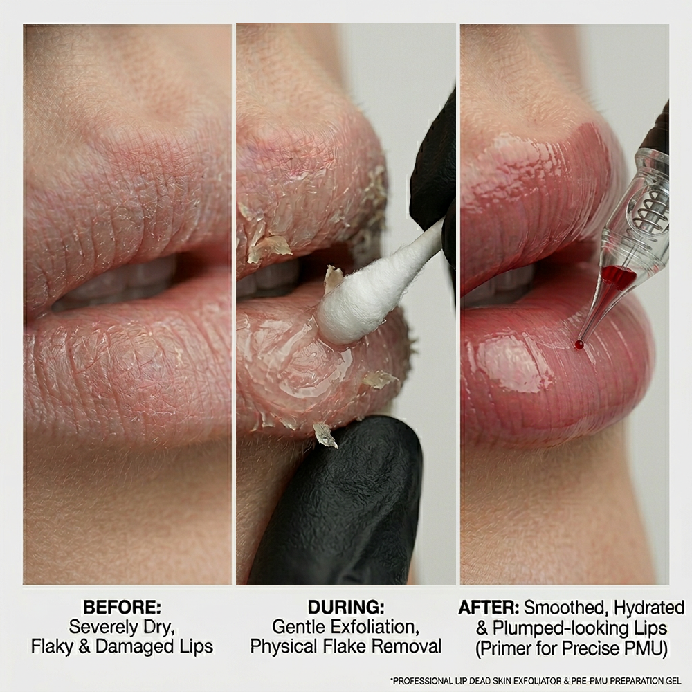 YDPMU Professional Lip Prep Gel | PMU Lip Blush Pre-Treatment Numbing & Prep Gel