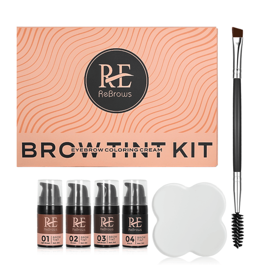 Rebrows 2-in-1 Eyebrow Tint – Professional Brow Tinting & Styling Solution | Long-Lasting Brow Color