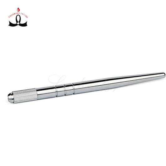 Heavy Silver Manual Pen