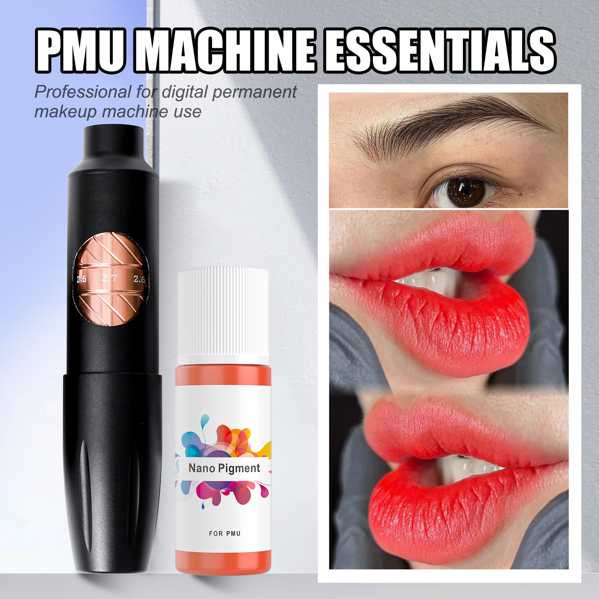 6ML Lip Blush PMU Pigment – Perfect for Lip Tattoo Ink - CharmingTattooSupply