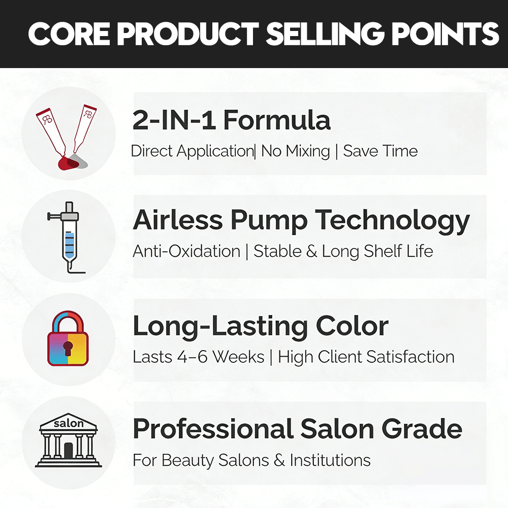 Rebrows 2-in-1 Eyebrow Tint – Professional Brow Tinting & Styling Solution | Long-Lasting Brow Color