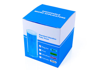Microbrush 100pcs/jar, 4 jar/box - CharmingTattooSupply