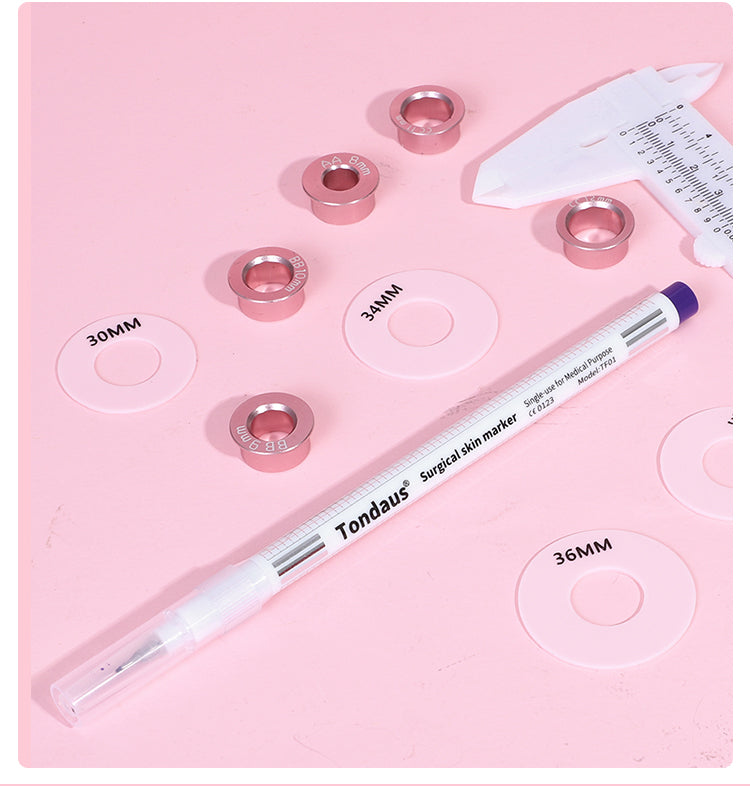 Areola Tattoo Measurement Tool - CharmingTattooSupply
