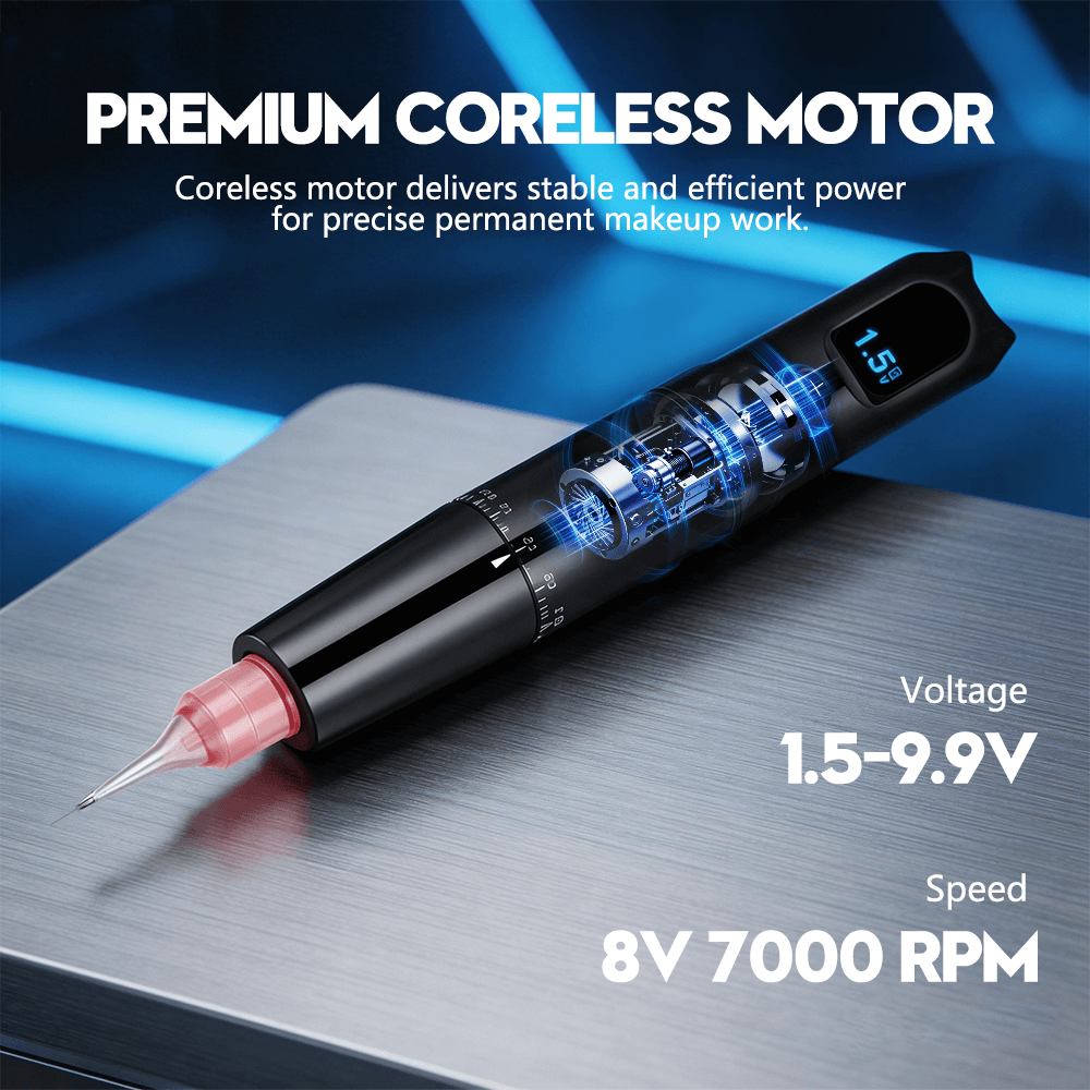 YDPMU Demo Wireless PMU Machine – Professional Microblading & Permanent Makeup Device