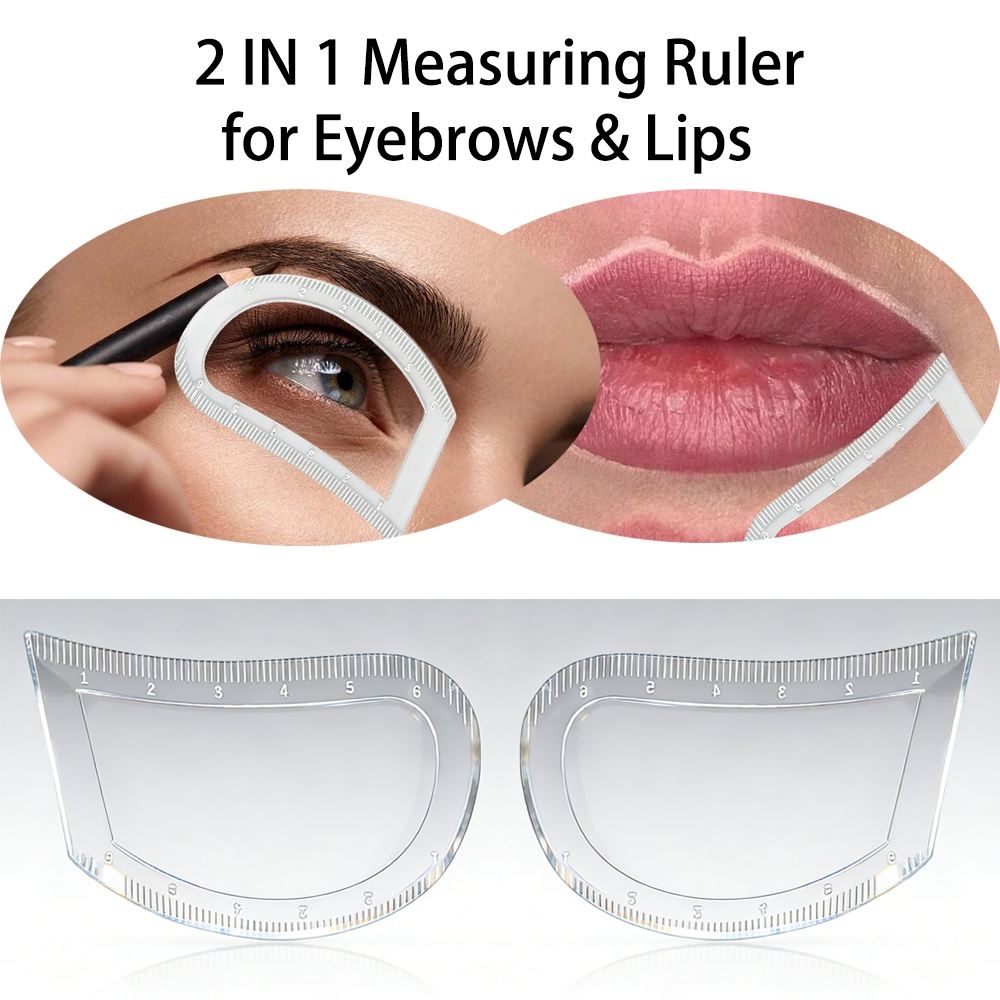 2-in-1 Brow & Lip Measuring Ruler