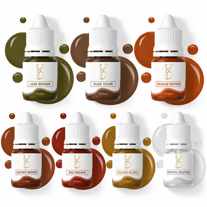 YDPMU Brow Correction System – 6 Correction Shades + Removal Solution