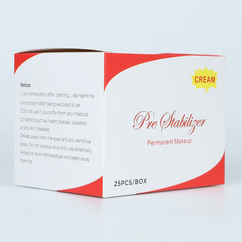 PMU Numbing Cream 10pcs Box - Pre Stabilizer for Microblading