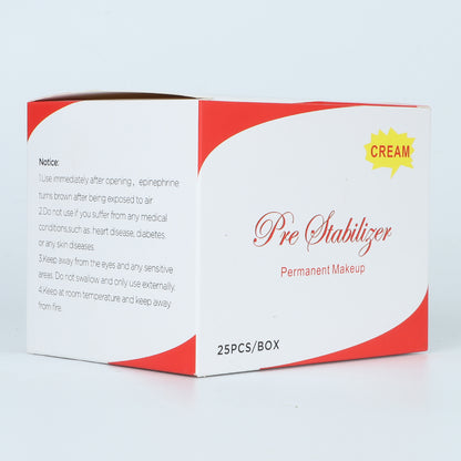 PMU Numbing Cream 10pcs Box - Pre Stabilizer for Microblading