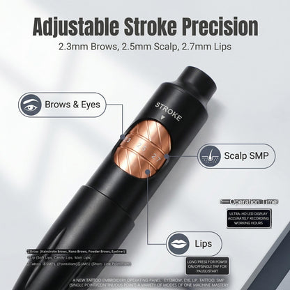 YDPMU Blink 1.0 Permanent Makeup Pen – Professional Wireless PMU Machine for Microblading, Powder Brows & Lip Blush