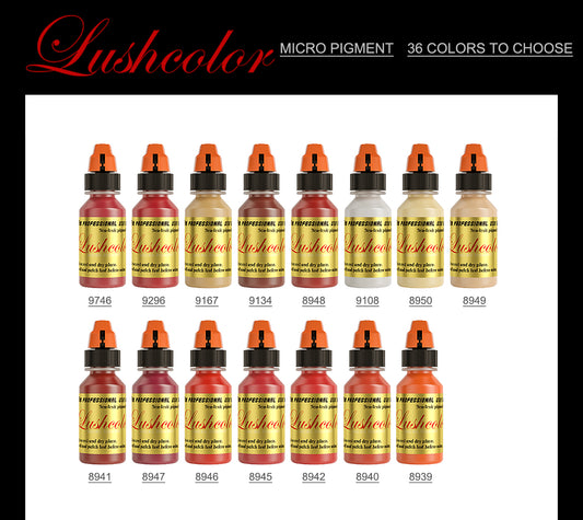 LUSHCOLOR MICRO SEMI CREAM PIGMENTS FOR LIPS  8ML