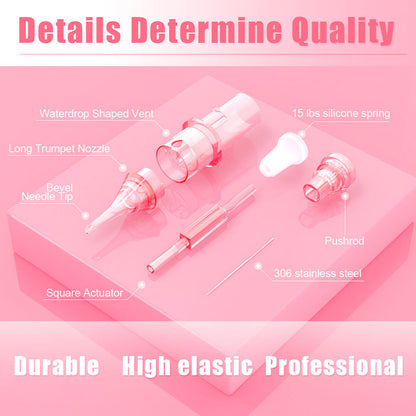 Pink Diamond Universal Cartridge 1R 0.25mm (10Pcs/Box) - CharmingTattooSupply