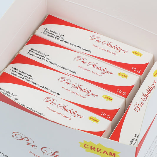 PMU Numbing Cream 10pcs Box - Pre Stabilizer for Microblading