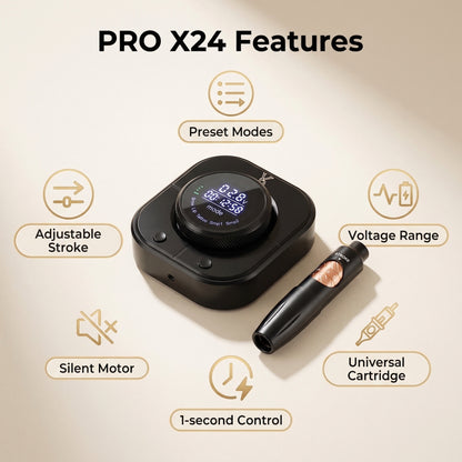 YDPMU Blink Pro X24 PMU Machine – Professional Wireless Permanent Makeup Device for Microblading & All PMU Techniques