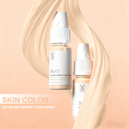 SK-10 – YDPMU Skin Camouflage Pigment | Deep Brown Skin Tone Scar Camouflage Ink for Rich Deep Skin