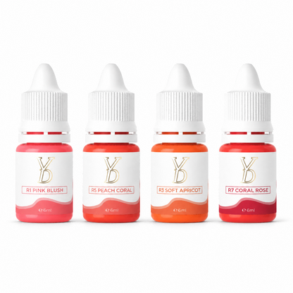 YDPMU Areola Pinkish Collection – PMU Pigments, 6ml