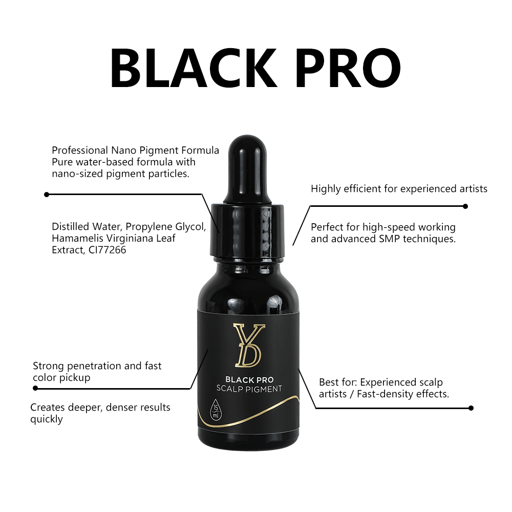 BLACK PRO – Professional SMP Pigments