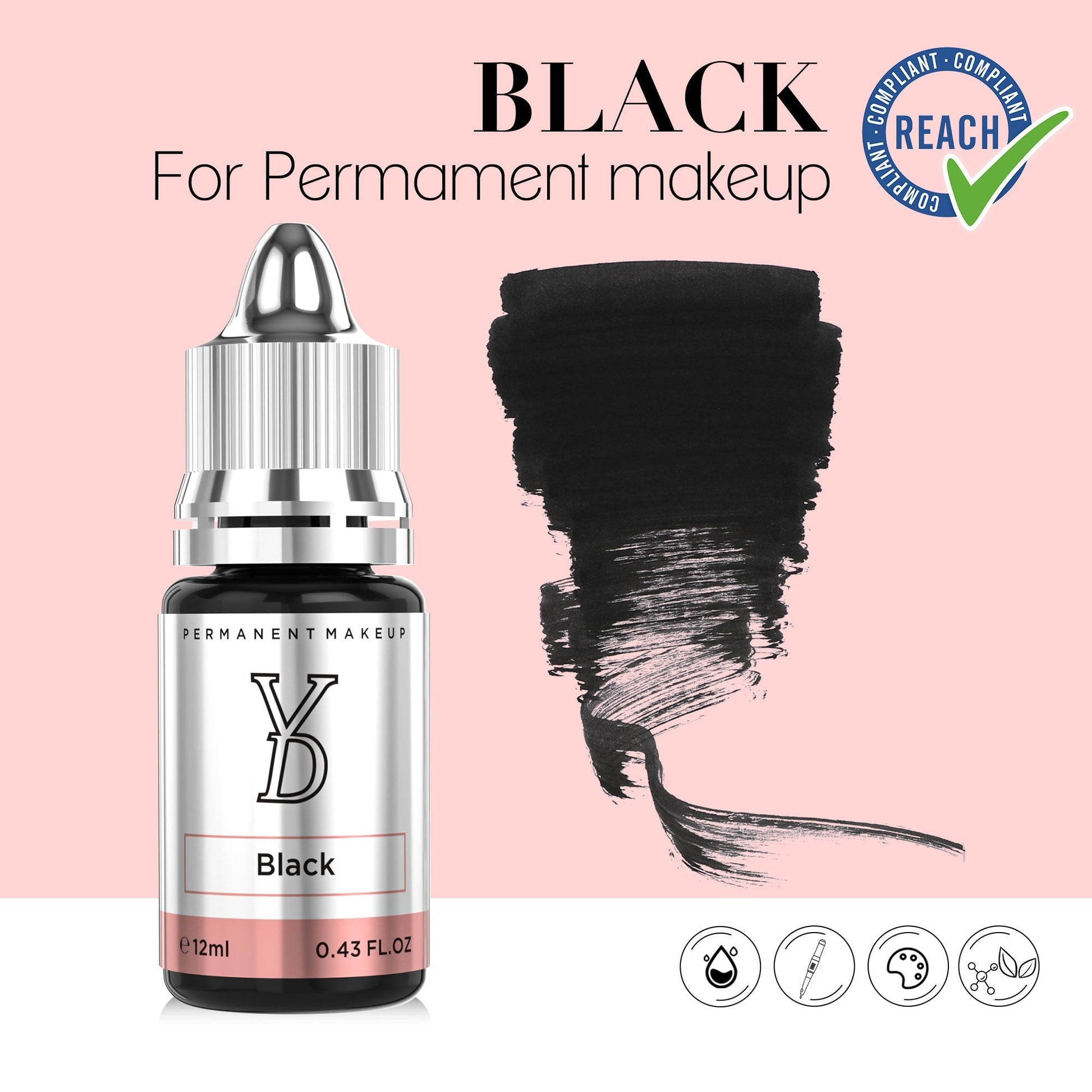 BLACK - CharmingTattooSupply
