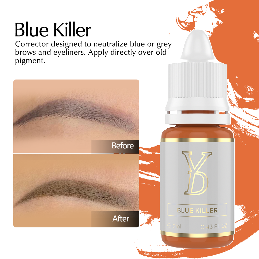 YDPMU InoCream Inorganic PMU Pigments – Professional Brow Pigment 12ml