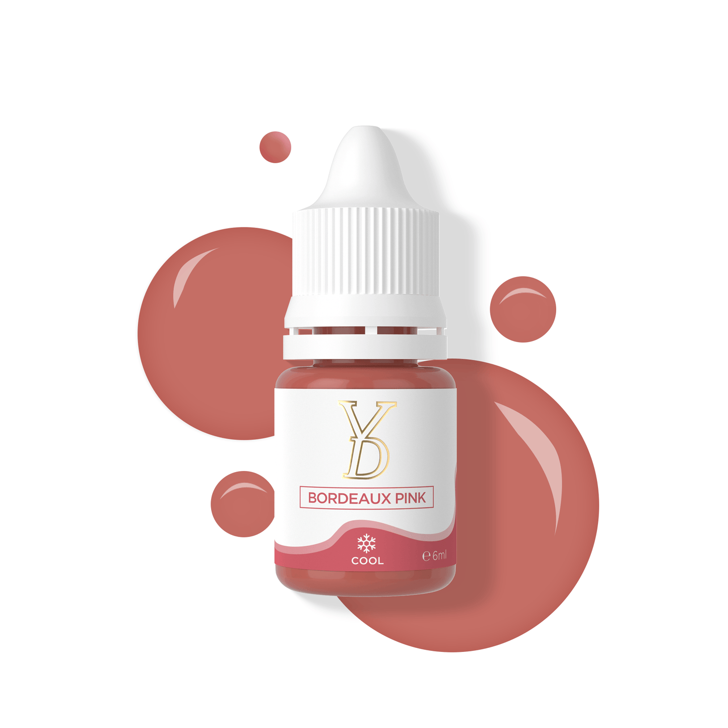YDPMU Nude Organic Lip Pigment 6ml | PMU Lip Color