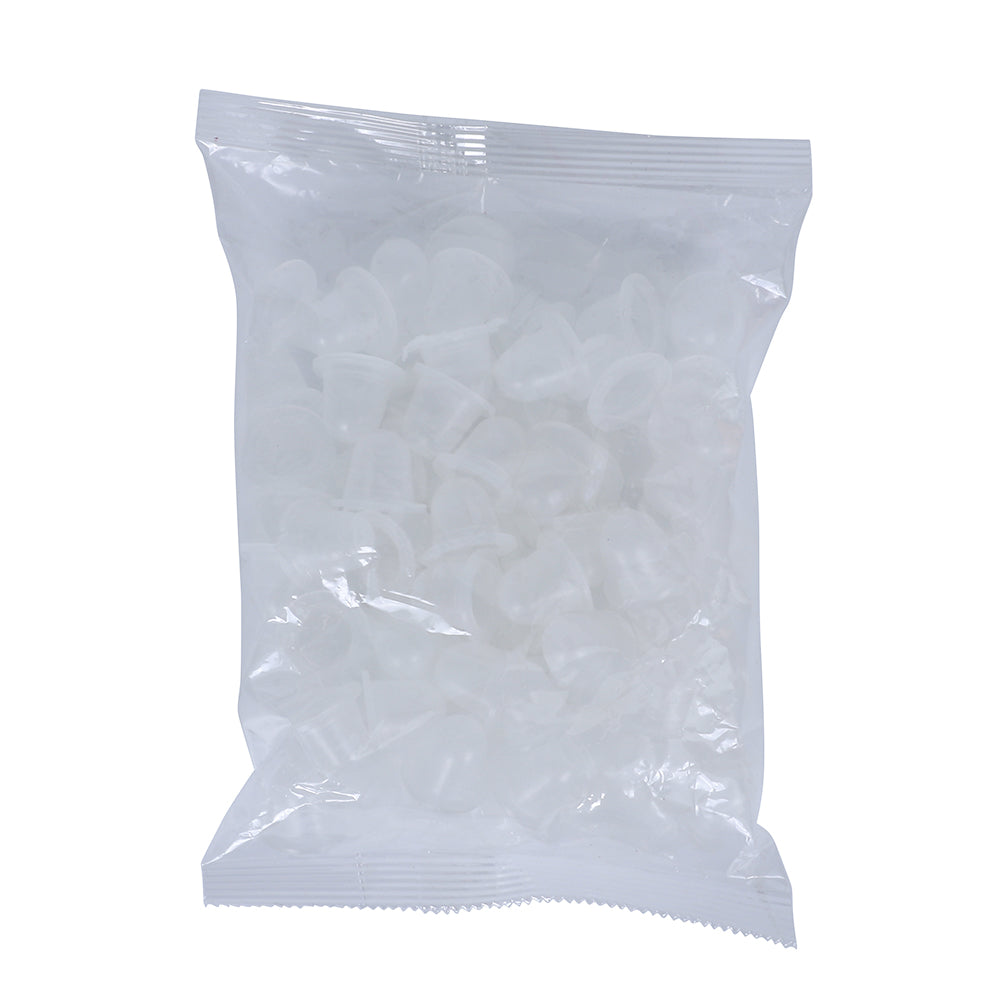 Silicone Ink Cup -100pcs/bag - CharmingTattooSupply