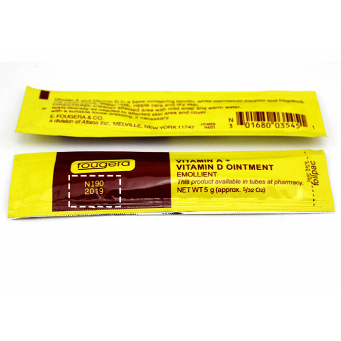 Vitamin A+D Gold Repair Gel (100PCS/BAG) - CharmingTattooSupply