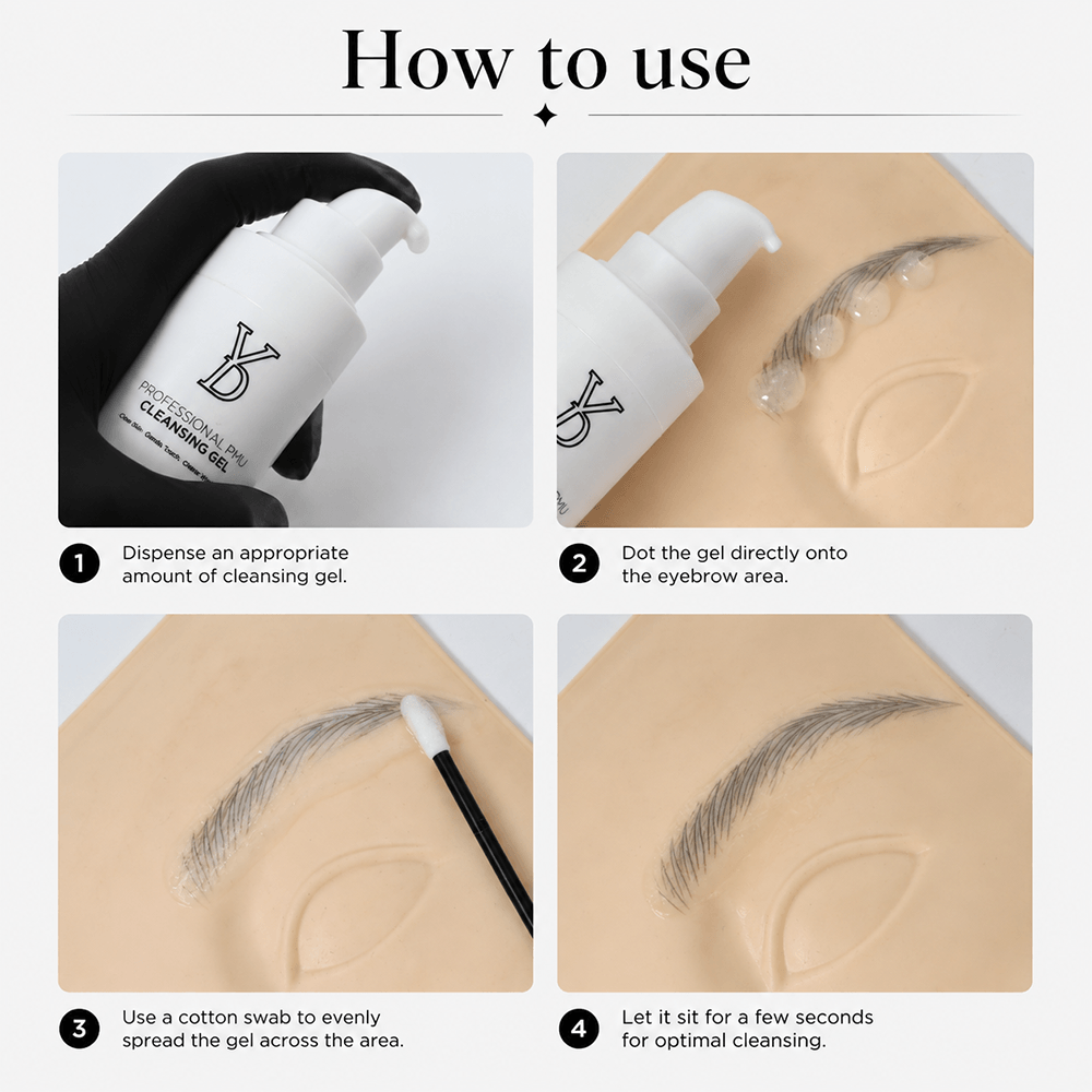 Professional PMU Cleansing Gel — 30ml