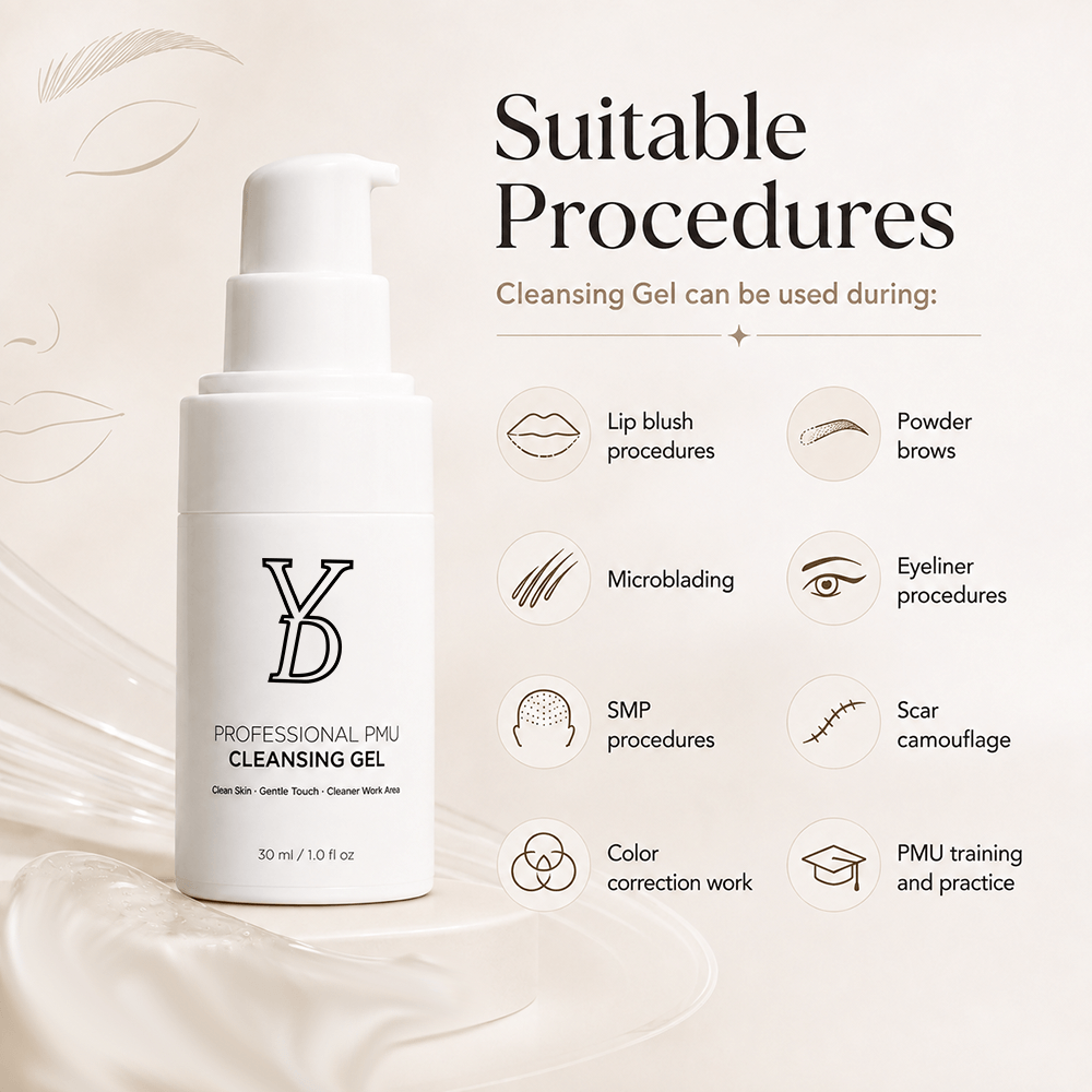 Professional PMU Cleansing Gel — 30ml