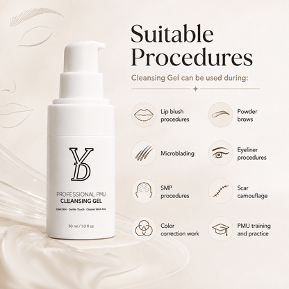 Professional PMU Cleansing Gel — 30ml
