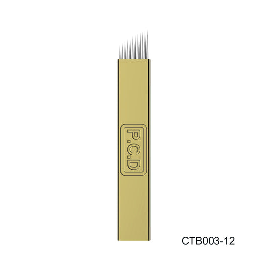 PCD Curve Gold Hard Blade (20PCS/BOX)