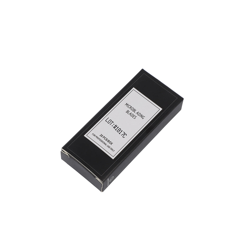 Black Nano Flex Microblades 20pcs Box - 0.18mm Professional