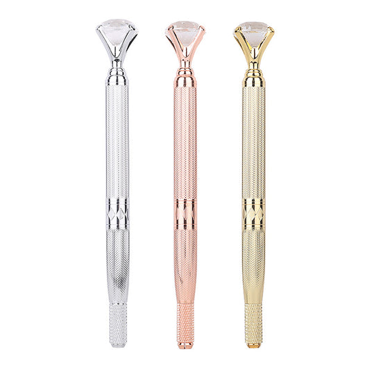 Upscale Diamond Manual Pen With Box