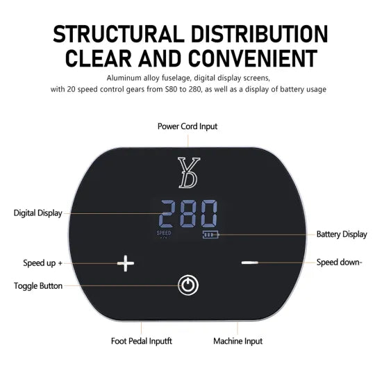 YD Beaux Ultra Microblading Machine - CharmingTattooSupply