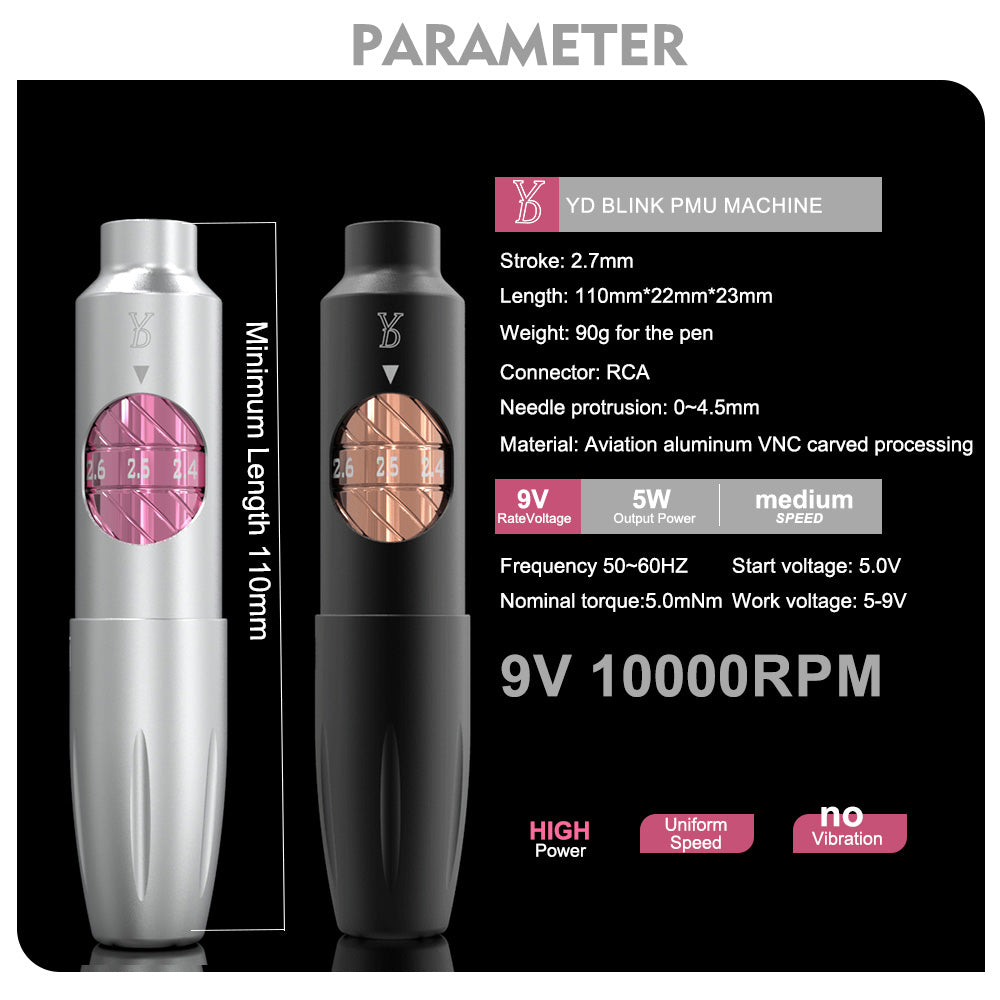 FAVORABLE RATING 99% BLINK INPINK - CharmingTattooSupply
