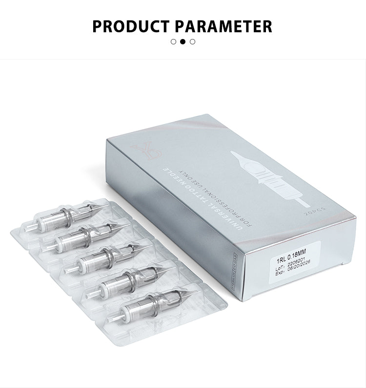 YD UNIVERSAL CARTRIDGE FOR YD BLINK SERIES 20PCS /BOX - CharmingTattooSupply