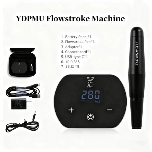 Professional PMU Machine Kit - YDPMU Flowstroke Tattoo Gun