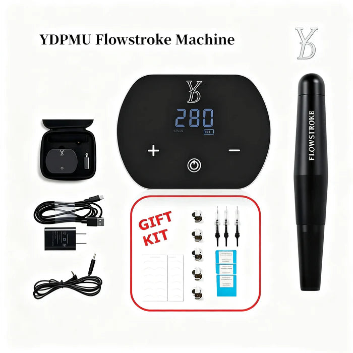 Professional PMU Machine Kit - YDPMU Flowstroke Tattoo Gun