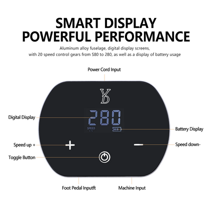 Professional PMU Machine Kit - YDPMU Flowstroke Tattoo Gun
