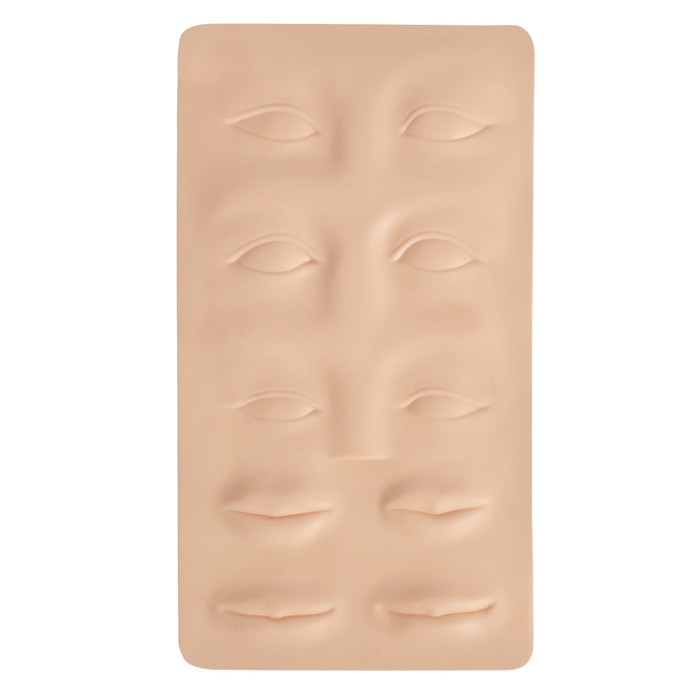 New 3D Eyebrow Practice Skin (Eyes Lip Mixed) - CharmingTattooSupply