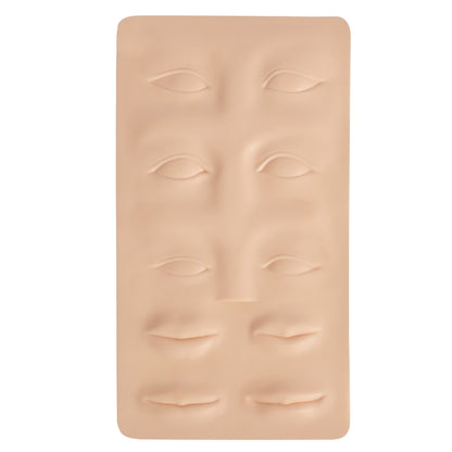 New 3D Eyebrow Practice Skin (Eyes Lip Mixed) - CharmingTattooSupply
