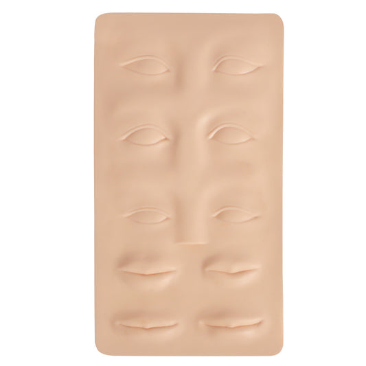 New 3D Eyebrow Practice Skin (Eyes Lip Mixed) - CharmingTattooSupply